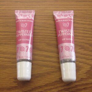 Bath and Body Works Twisted Peppermint Lip Gloss